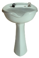 Shampoo bowl with pedestal 2001